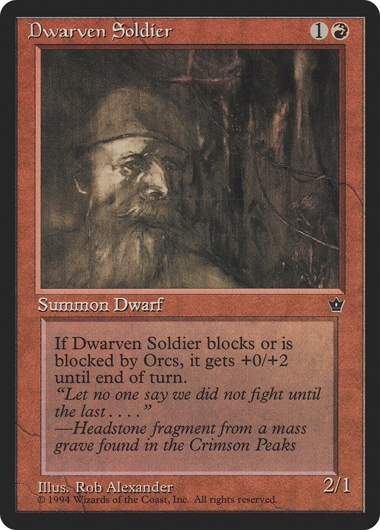 1994 Magic: The Gathering Fallen Empires 1994 Magic: The Gathering Fallen Empires #53a trading card