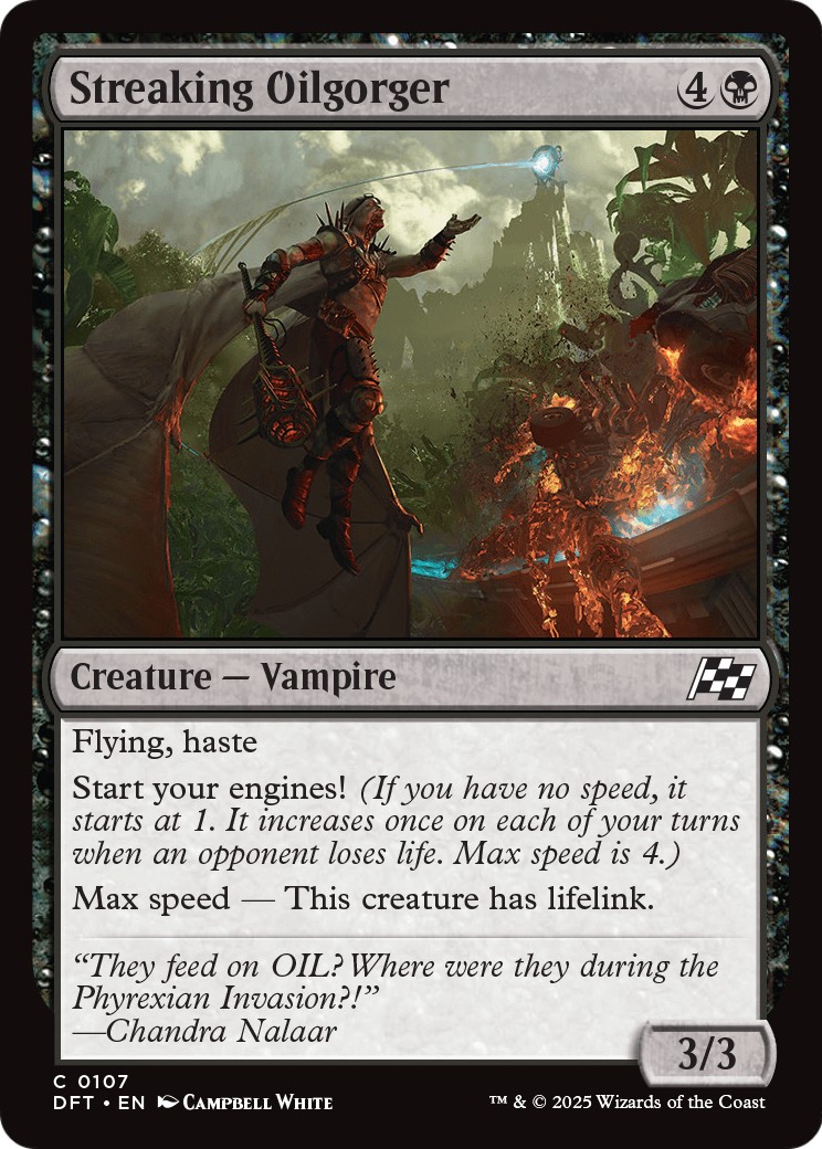 2025 Magic: The Gathering Aetherdrift 2025 Magic: The Gathering Aetherdrift #107 trading card