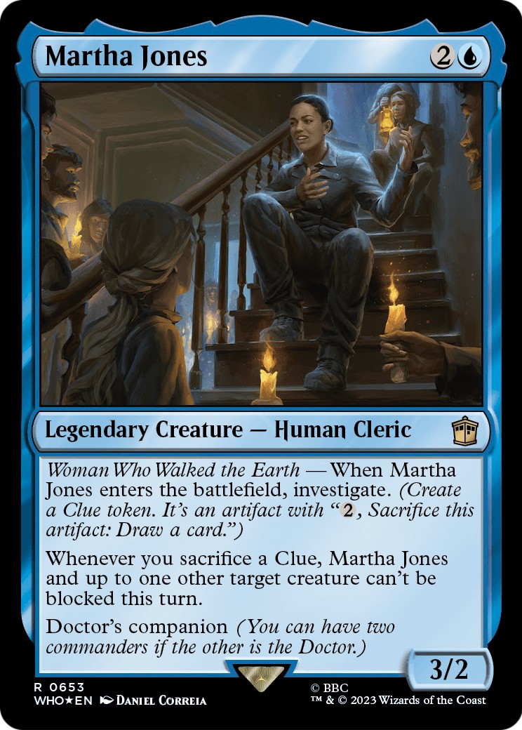 2023 Magic: The Gathering Doctor Who 2023 Magic: The Gathering Doctor Who #653 trading card