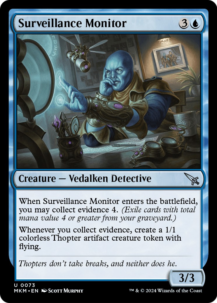 2024 Magic: The Gathering Murders at Karlov Manor 2024 Magic: The Gathering Murders at Karlov Manor #73 trading card