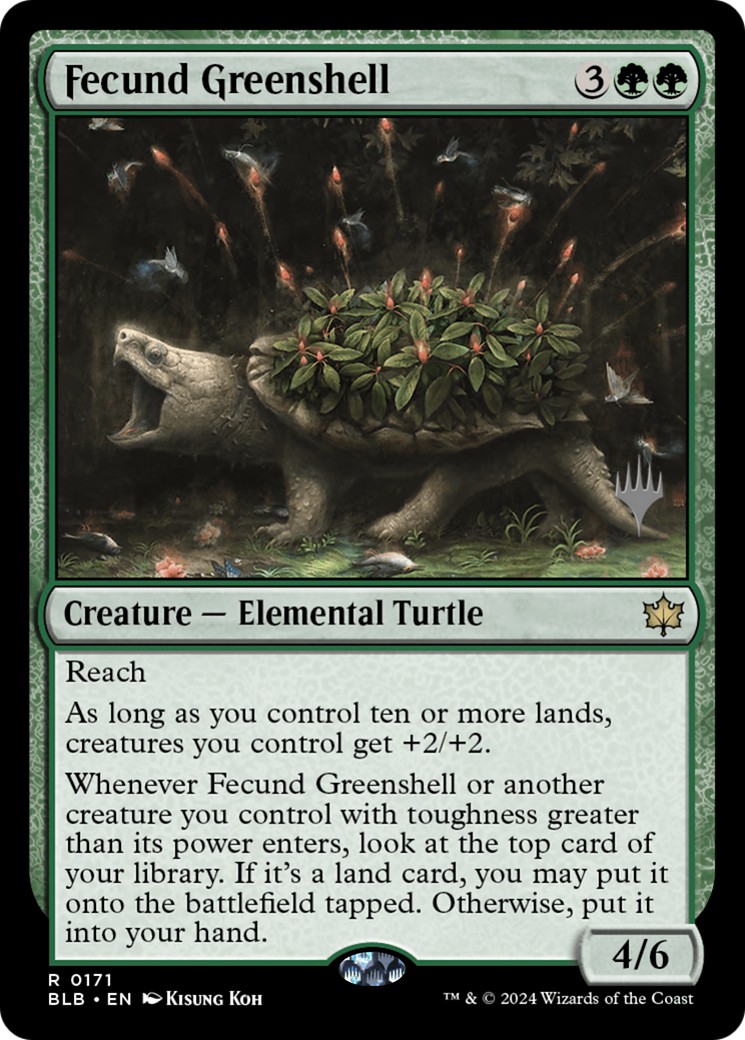 2024 Magic: The Gathering Bloomburrow Promos 2024 Magic: The Gathering Bloomburrow Promos #171p trading card