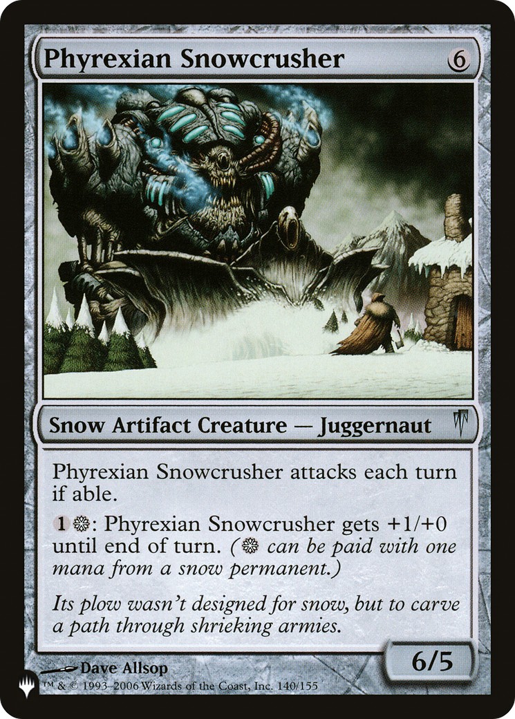 2023 Magic: The Gathering The List 2023 Magic: The Gathering The List #CSP-140 trading card