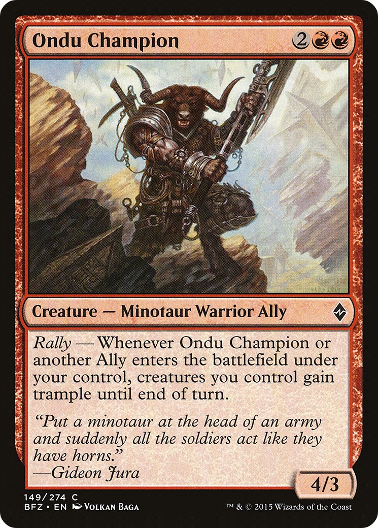 2015 Magic: The Gathering Battle for Zendikar 2015 Magic: The Gathering Battle for Zendikar #149 trading card