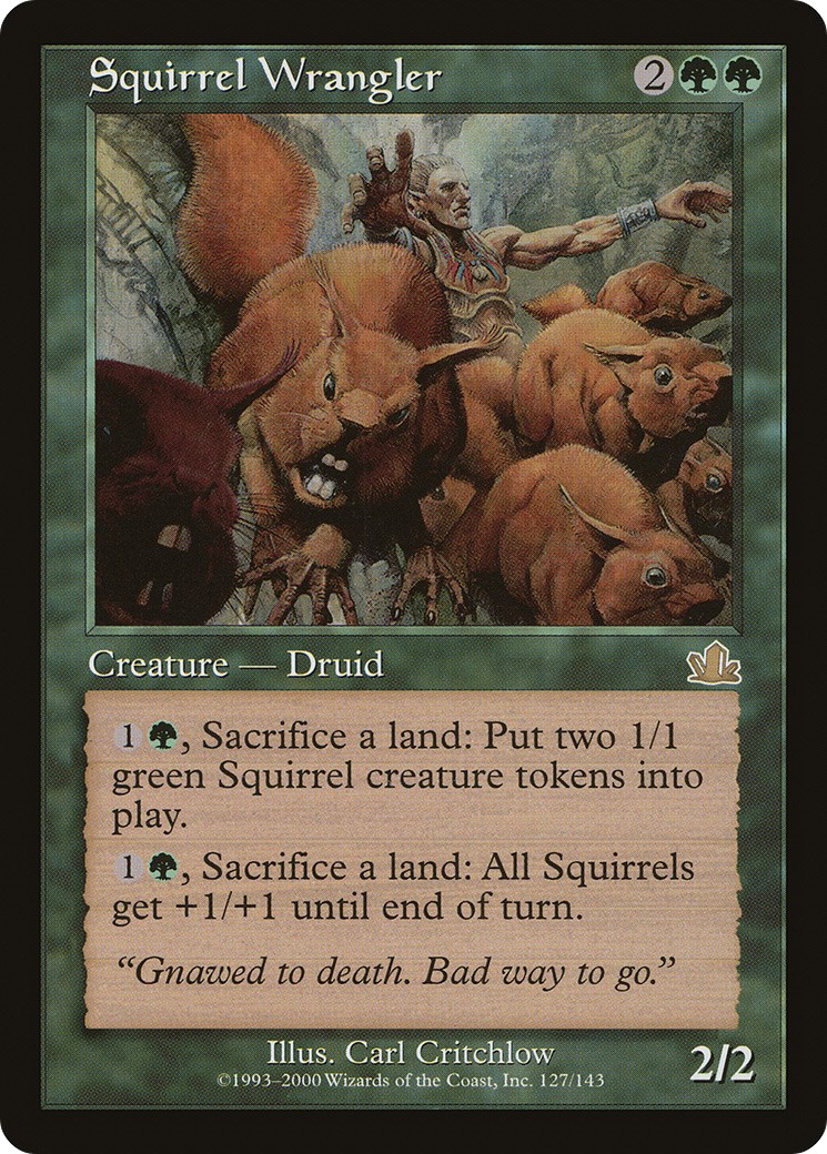 2000 Magic: The Gathering Prophecy 2000 Magic: The Gathering Prophecy #127 trading card