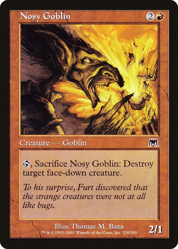 2002 Magic: The Gathering Onslaught 2002 Magic: The Gathering Onslaught #220 trading card
