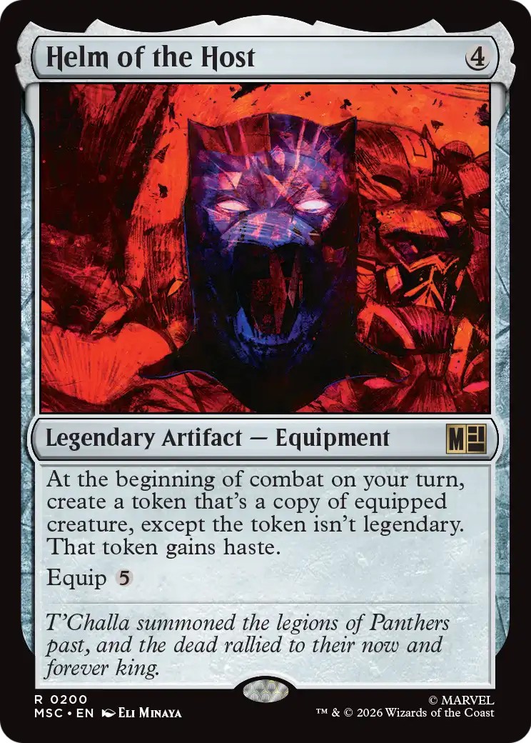 2026 Magic: The Gathering Marvel Super Heroes 2026 Magic: The Gathering Marvel Super Heroes #200 trading card