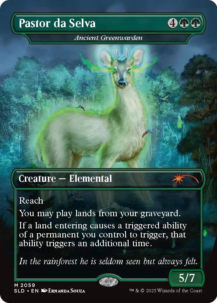 2025 Magic: The Gathering Secret Lair Drop 2025 Magic: The Gathering Secret Lair Drop #2059 trading card