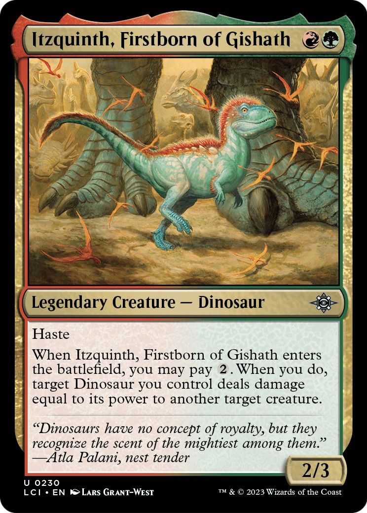 Itzquinth, Firstborn of Gishath - Image 1