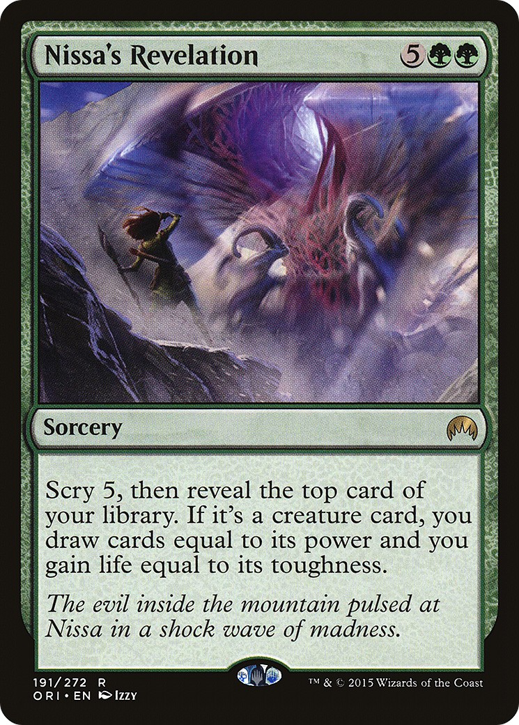 2015 Magic: The Gathering Magic Origins 2015 Magic: The Gathering Magic Origins #191 trading card