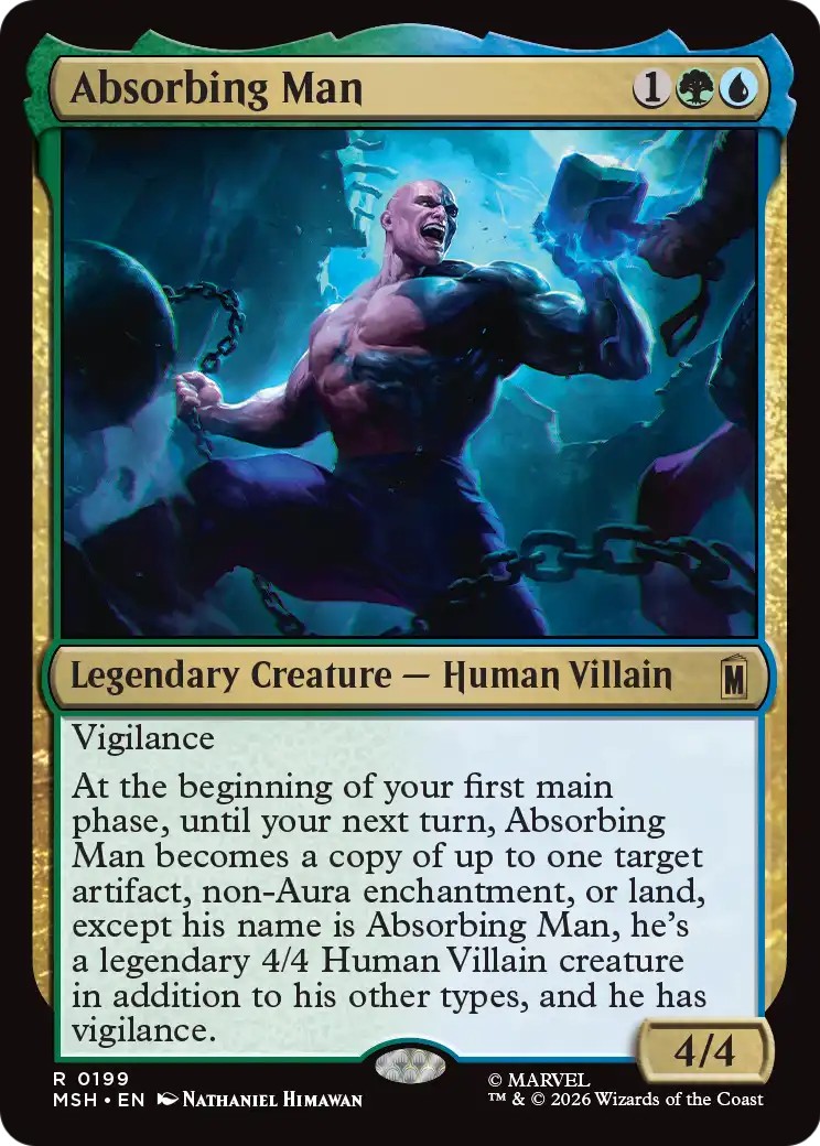 2026 Magic: The Gathering Marvel Super Heroes 2026 Magic: The Gathering Marvel Super Heroes #199 trading card