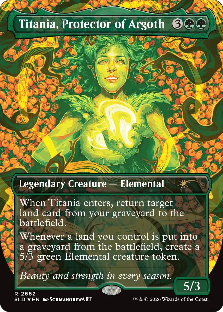 2026 Magic: The Gathering Secret Lair Drop 2026 Magic: The Gathering Secret Lair Drop #2662 trading card