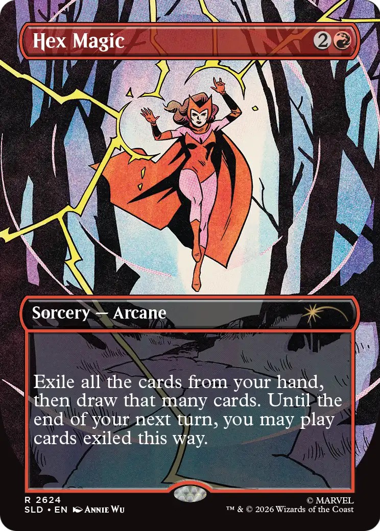 2026 Magic: The Gathering Secret Lair Drop 2026 Magic: The Gathering Secret Lair Drop #2624 trading card