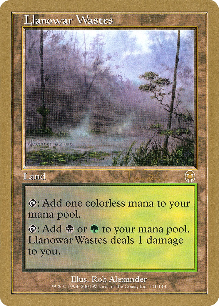 2001 Magic: The Gathering World Championship Decks 2001 Magic: The Gathering World Championship Decks #jt141 trading card