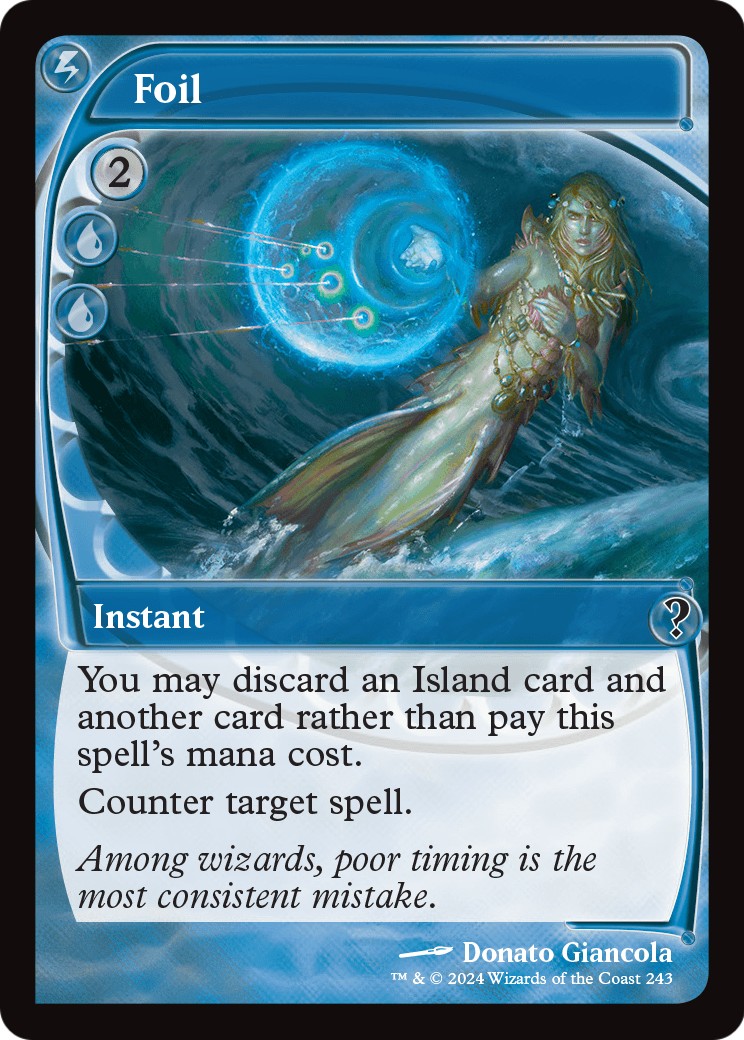 2024 Magic: The Gathering Mystery Booster 2 2024 Magic: The Gathering Mystery Booster 2 #243 trading card