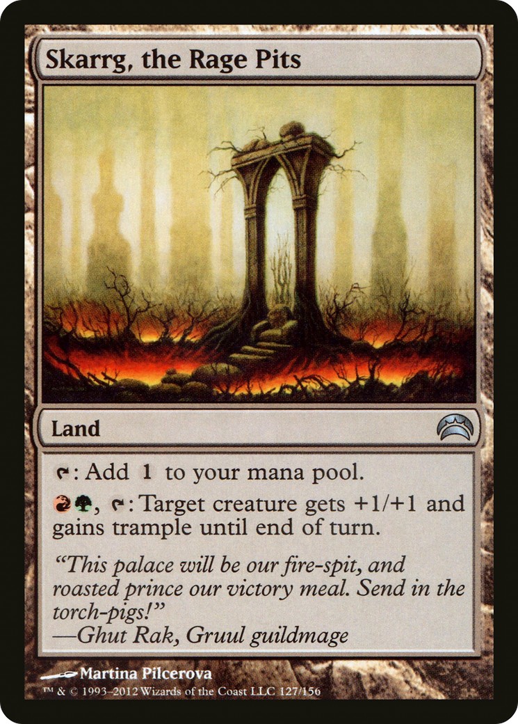 2012 Magic: The Gathering Planechase 2012 Magic: The Gathering Planechase #127 trading card