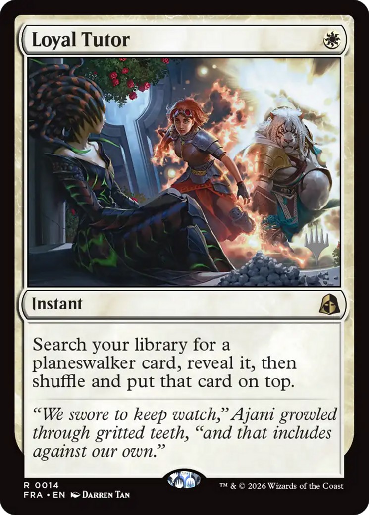 Loyal Tutor (Rare · Normal · Promo)