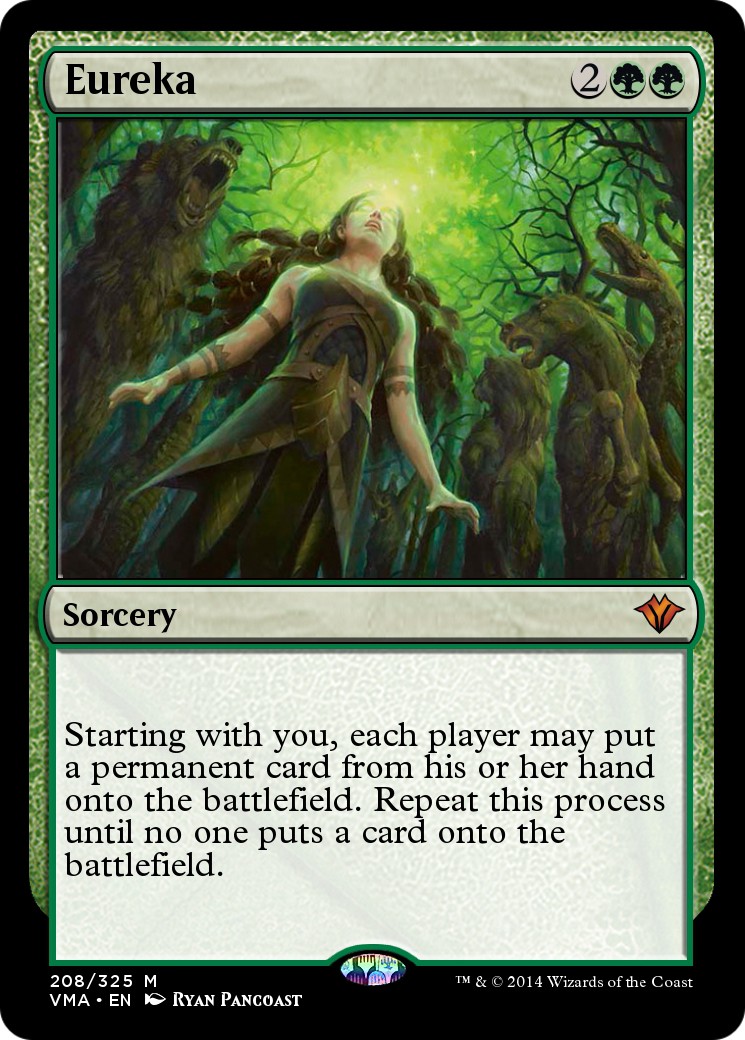 2014 Magic: The Gathering Vintage Masters 2014 Magic: The Gathering Vintage Masters #208 trading card
