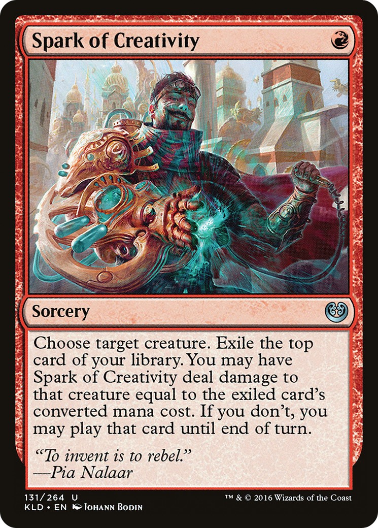 2016 Magic: The Gathering Kaladesh 2016 Magic: The Gathering Kaladesh #131 trading card