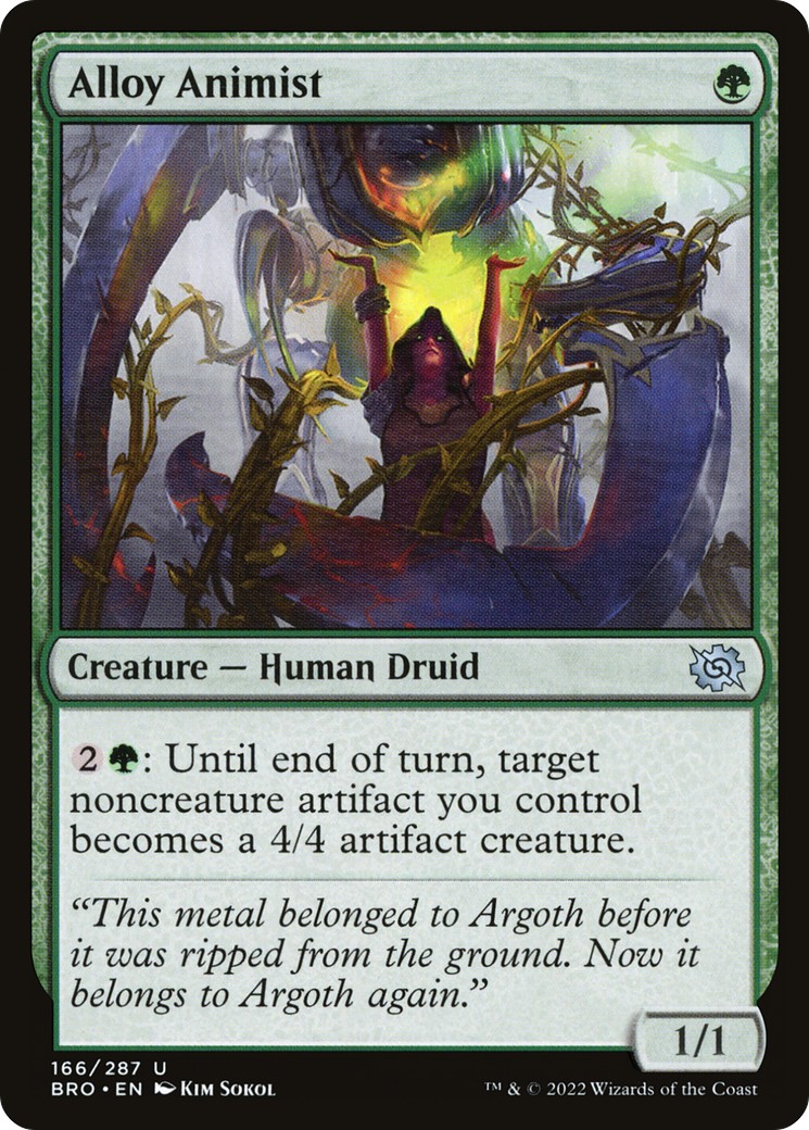 2022 Magic: The Gathering The Brothers' War 2022 Magic: The Gathering The Brothers' War #166 trading card