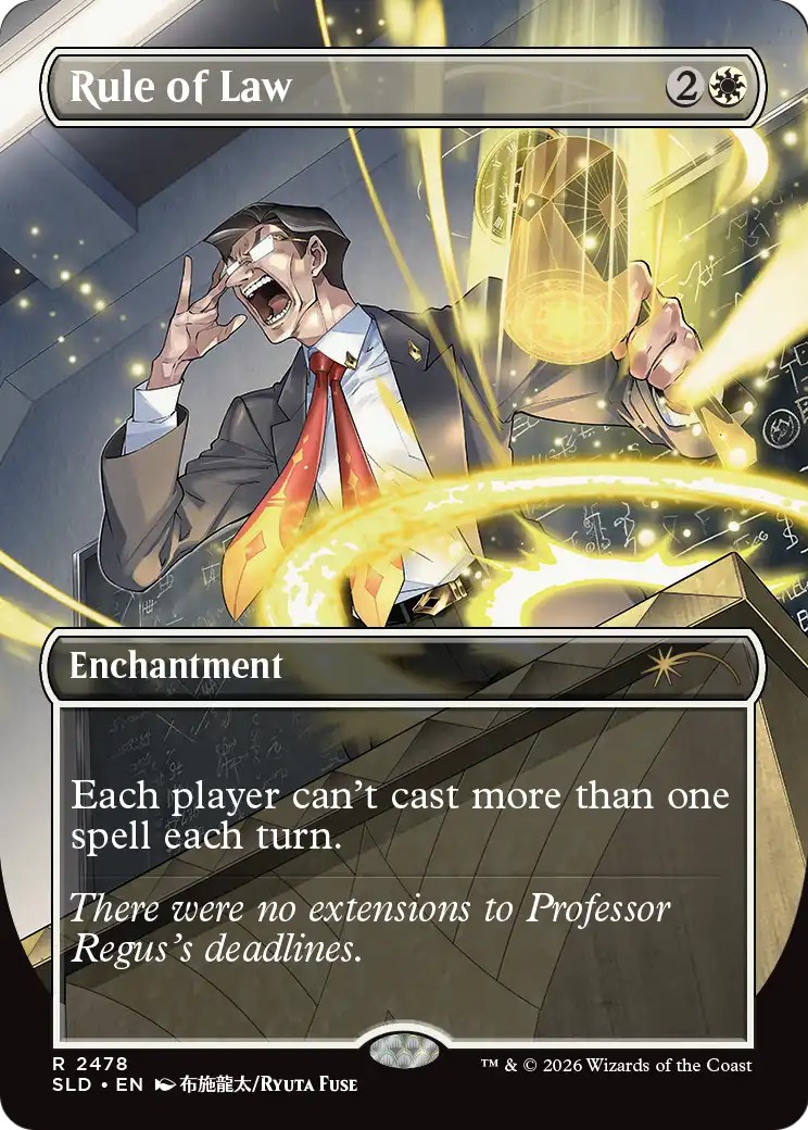 2026 Magic: The Gathering Secret Lair Drop 2026 Magic: The Gathering Secret Lair Drop #2478 trading card