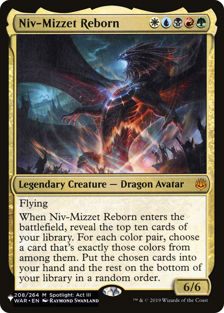 2021 Magic: The Gathering The List 2021 Magic: The Gathering The List #WAR-208 trading card