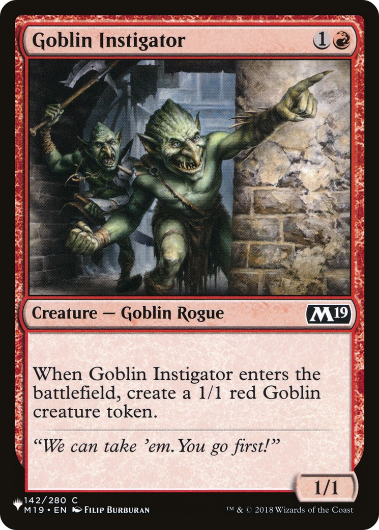 2024 Magic: The Gathering The List 2024 Magic: The Gathering The List #M19-142 trading card