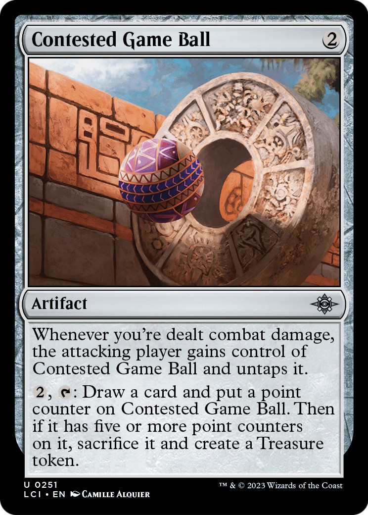 Contested Game Ball - Image 1