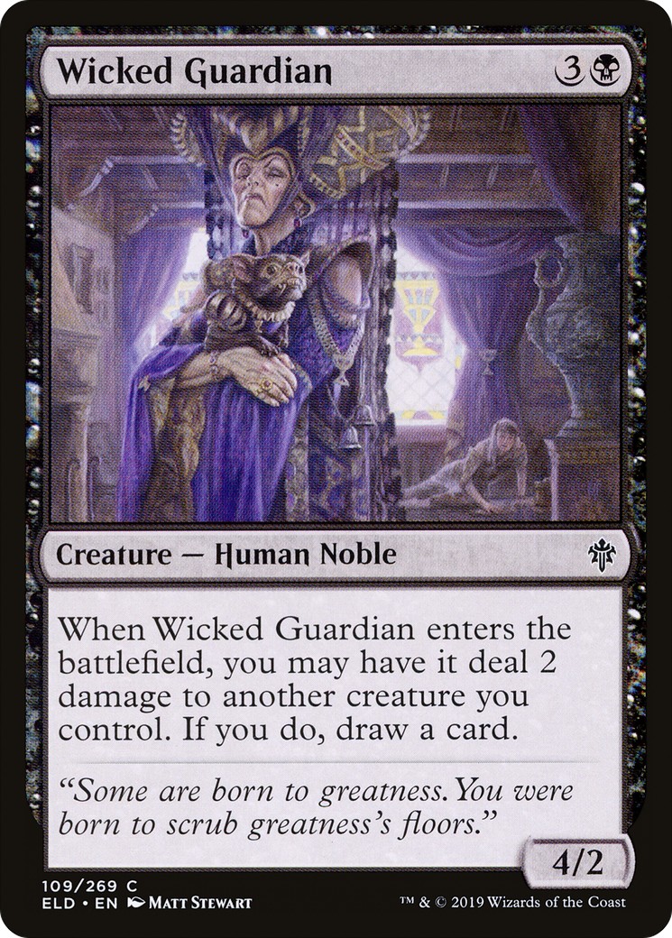 2019 Magic: The Gathering Throne of Eldraine 2019 Magic: The Gathering Throne of Eldraine #109 trading card