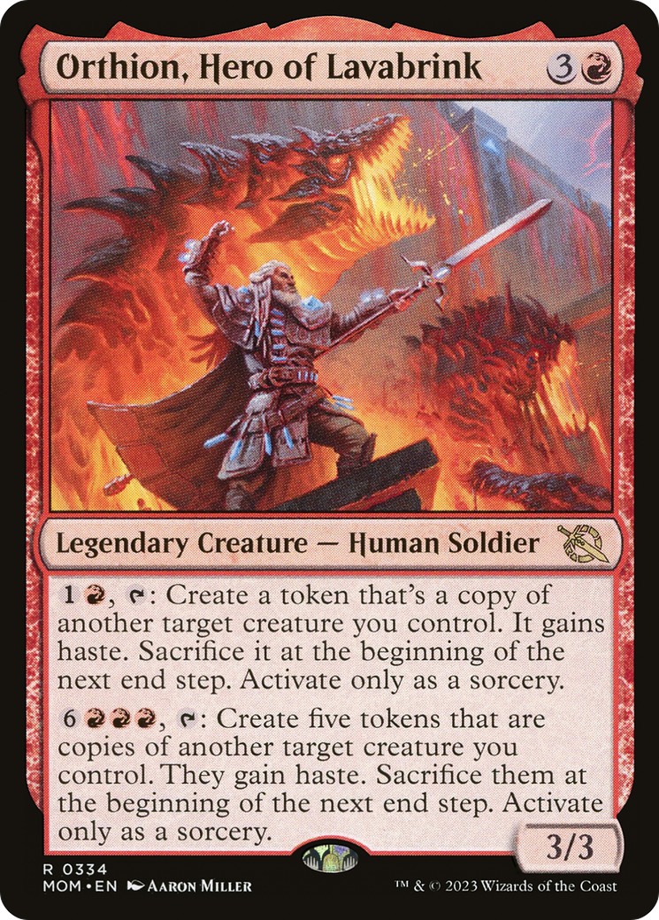Orthion, Hero of Lavabrink - Image 1