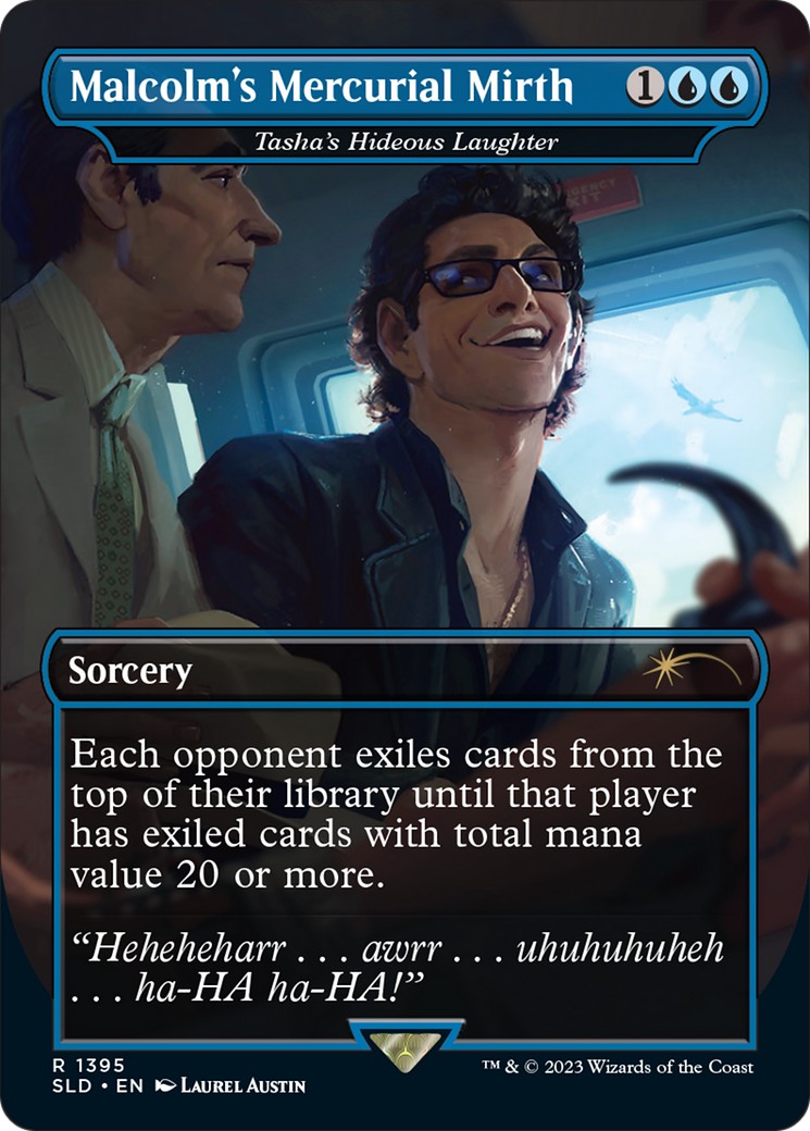 2023 Magic: The Gathering Secret Lair Drop 2023 Magic: The Gathering Secret Lair Drop #1395 trading card
