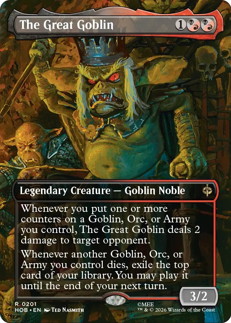 2026 Magic: The Gathering The Hobbit 2026 Magic: The Gathering The Hobbit #201 trading card