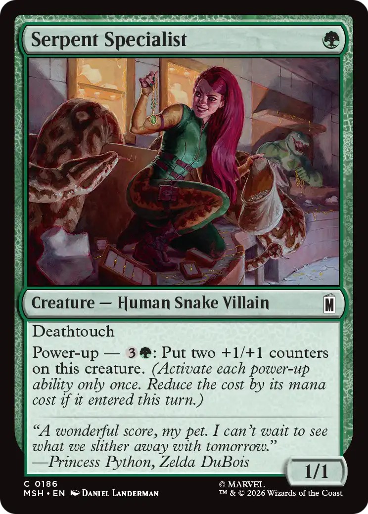 2026 Magic: The Gathering Marvel Super Heroes 2026 Magic: The Gathering Marvel Super Heroes #186 trading card