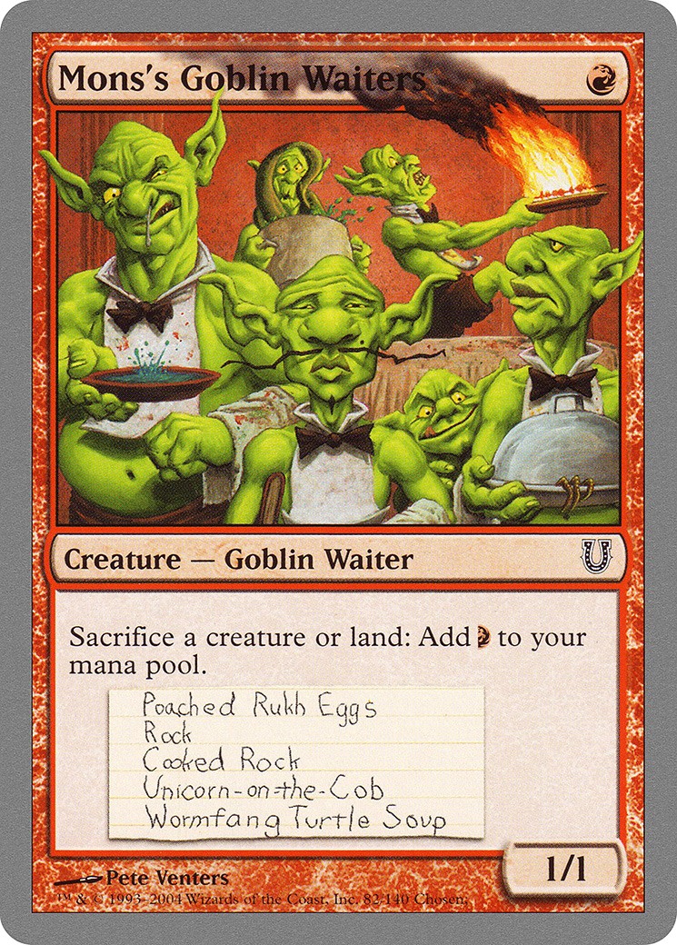 2004 Magic: The Gathering Unhinged 2004 Magic: The Gathering Unhinged #82 trading card