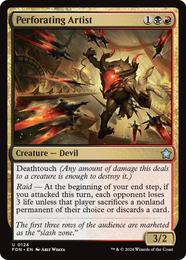 2024 Magic: The Gathering Foundations 2024 Magic: The Gathering Foundations #124 trading card