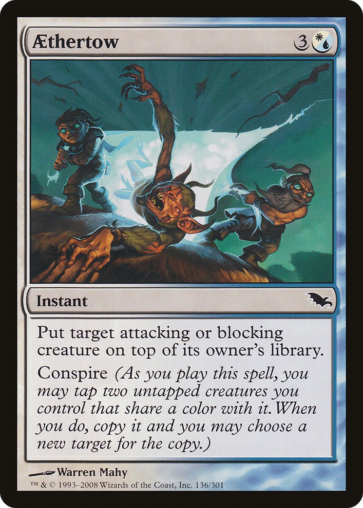 2008 Magic: The Gathering Shadowmoor 2008 Magic: The Gathering Shadowmoor #136 trading card