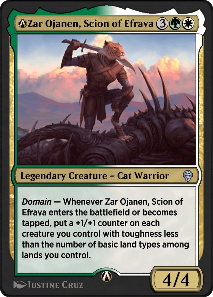 A-Zar Ojanen, Scion of Efrava - Image 1