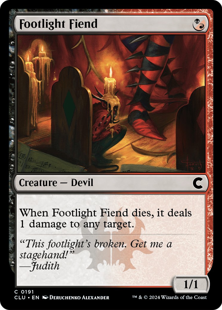 Footlight Fiend - Image 1