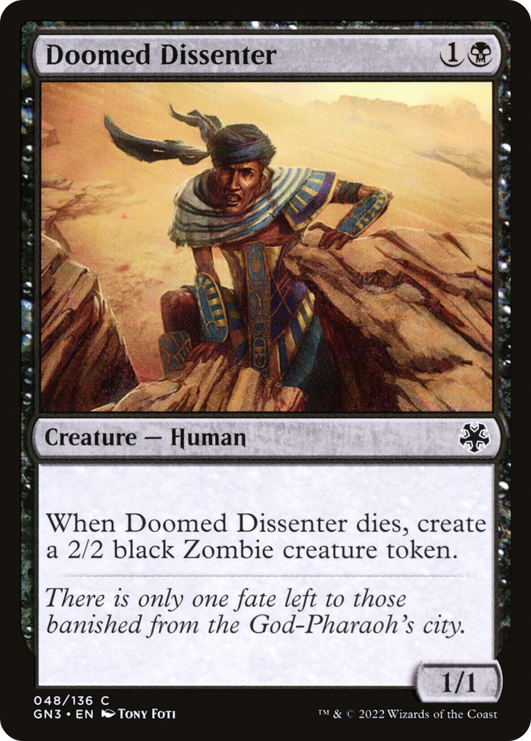 Doomed Dissenter - Image 1