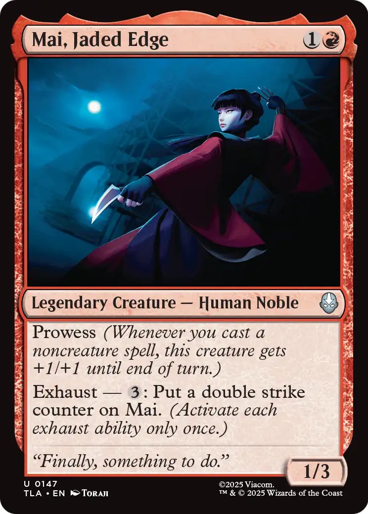 2025 Magic: The Gathering Avatar: The Last Airbender 2025 Magic: The Gathering Avatar: The Last Airbender #147 trading card