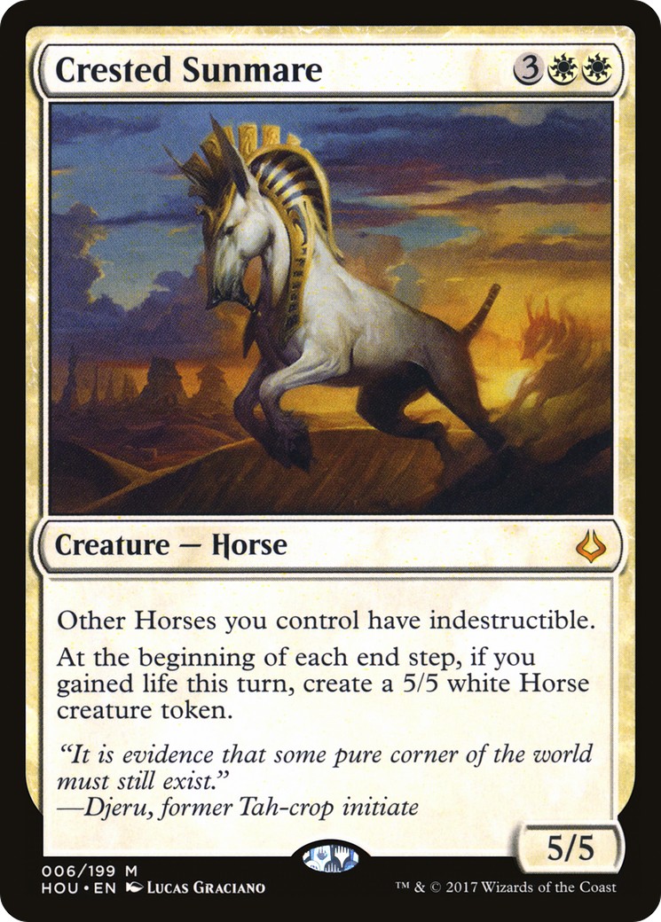Crested Sunmare - Image 1