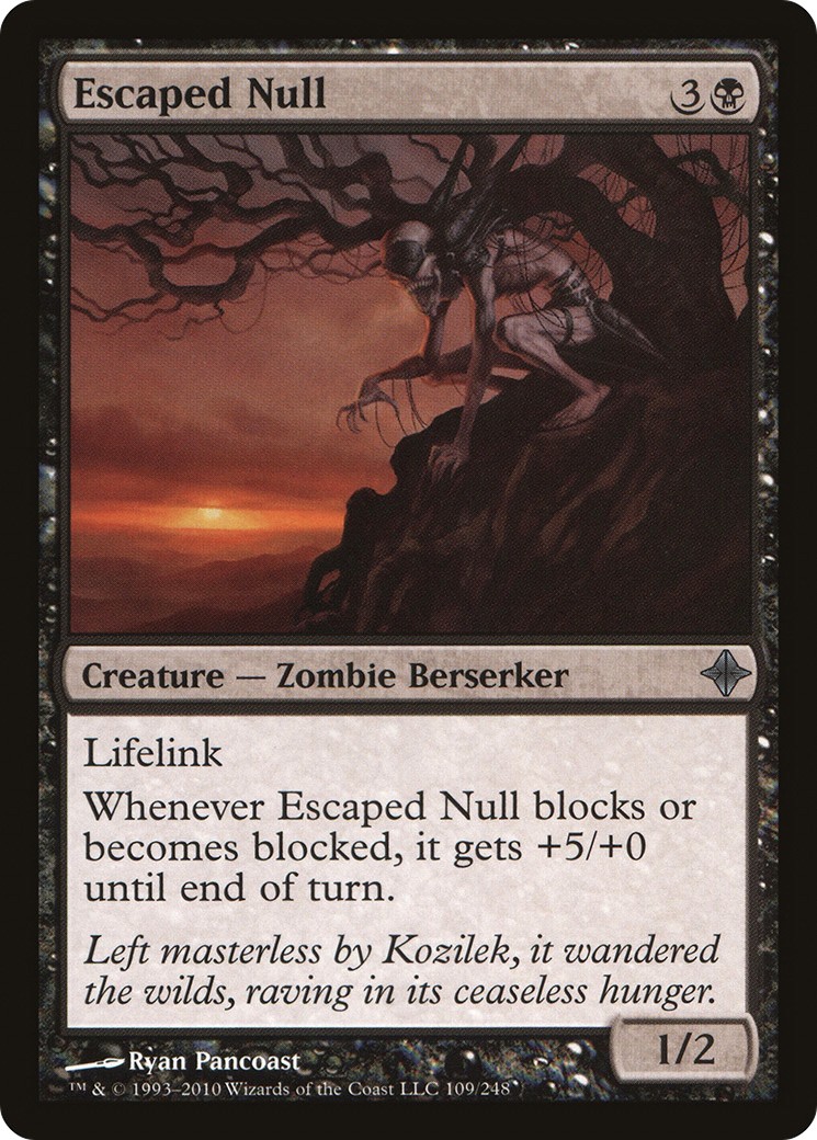 2010 Magic: The Gathering Rise of the Eldrazi 2010 Magic: The Gathering Rise of the Eldrazi #109 trading card