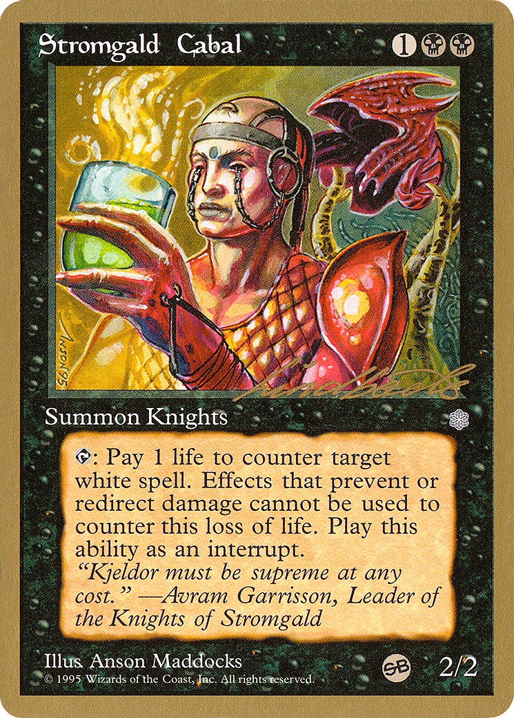 1996 Magic: The Gathering Pro Tour Collector Set 1996 Magic: The Gathering Pro Tour Collector Set #ll166sb trading card