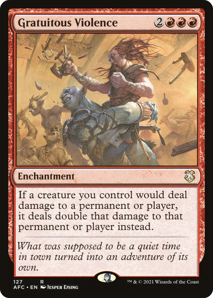 2021 Magic: The Gathering Forgotten Realms 2021 Magic: The Gathering Forgotten Realms #127 trading card