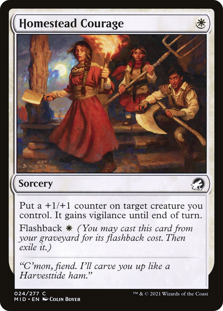 Homestead Courage - Image 1