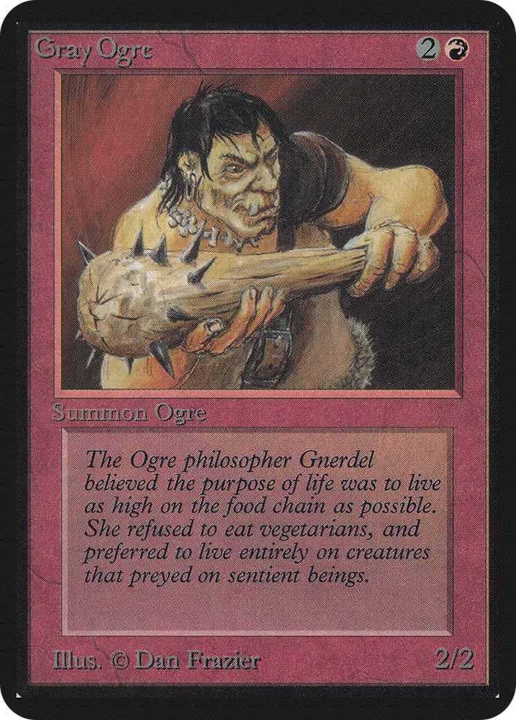 1993 Magic: The Gathering Alpha 1993 Magic: The Gathering Alpha #156 trading card