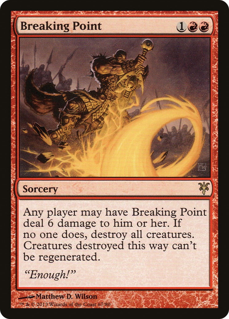 2013 Magic: The Gathering Duel Decks: Sorin vs. Tibalt 2013 Magic: The Gathering Duel Decks: Sorin vs. Tibalt #67 trading car