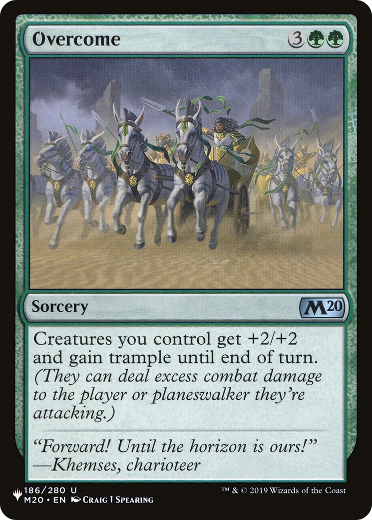2024 Magic: The Gathering The List 2024 Magic: The Gathering The List #M20-186 trading card