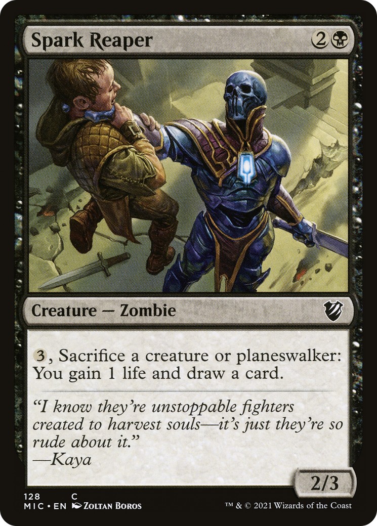2021 Magic: The Gathering Midnight Hunt 2021 Magic: The Gathering Midnight Hunt #128 trading card