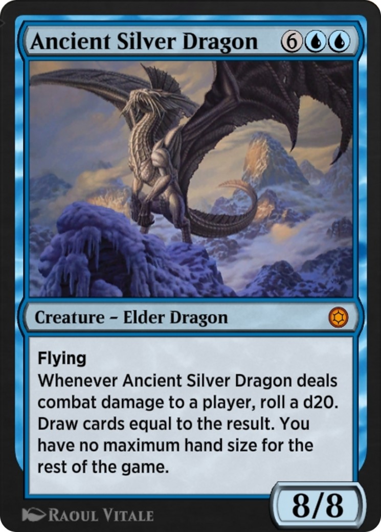 Ancient Silver Dragon - Image 1