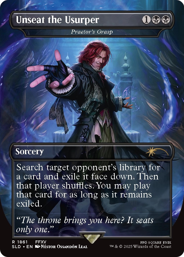 2025 Magic: The Gathering Secret Lair Drop 2025 Magic: The Gathering Secret Lair Drop #1861 trading card